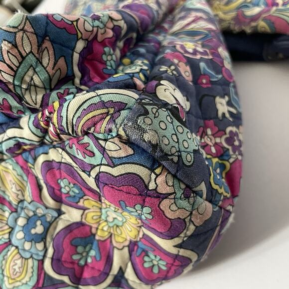 Vera Bradley X Disney Sling Backpack Bag Sensational Six Paisley Mickey Friends - Picture 10 of 16